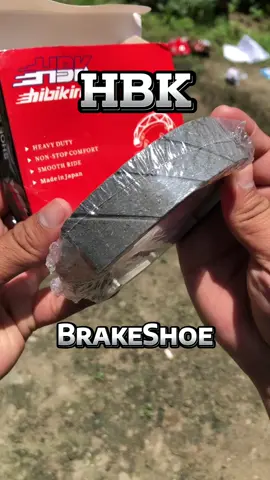 HBK Brake Shoe For TMX/XRM/Wave/Beat/Click/CB125 MADE IN JAPAN