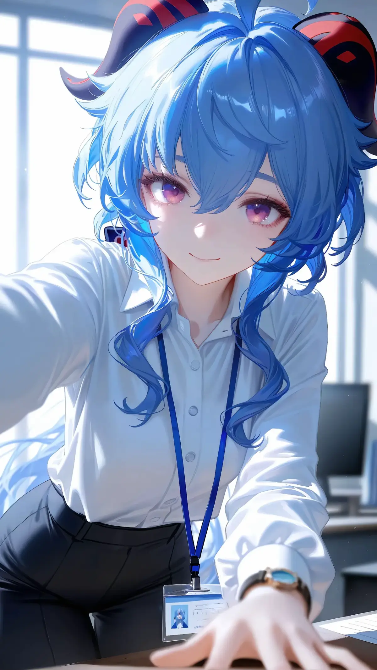 Workplace scumbag? Don't play with my feelings. 1. Ganyu 2. Skirk 3. Shenhe  4. Clorinde 5. Yelan 6. Xianyun #xuhuong #wallpaper #anime #fyp #GenshinImpact 