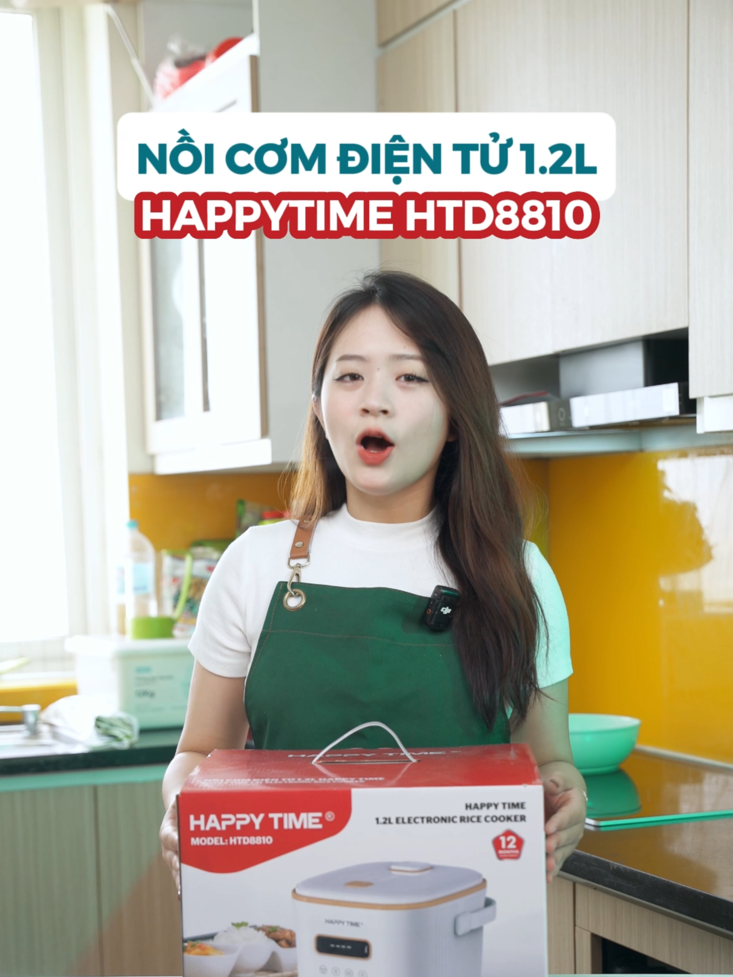Nồi cơm điện tử 1.2L Happytime HTD8810 #sunhouse #giadungquocdan #noicomdientu #HTD8810 #1.2L