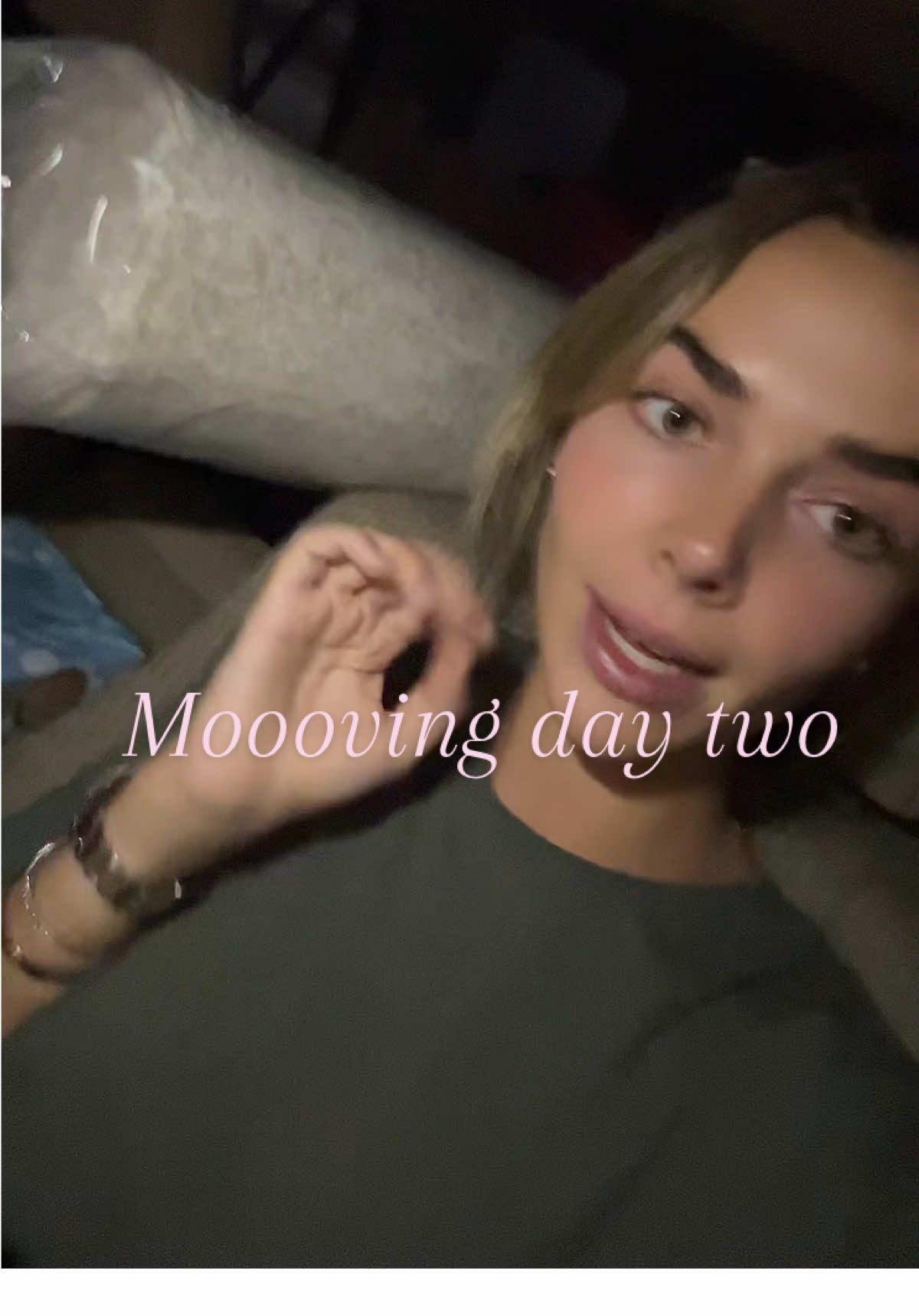 Moving day two! It’s exhausting but we’re almost there #movingout #apartmenttour #moving #fyp #girlinher20s 