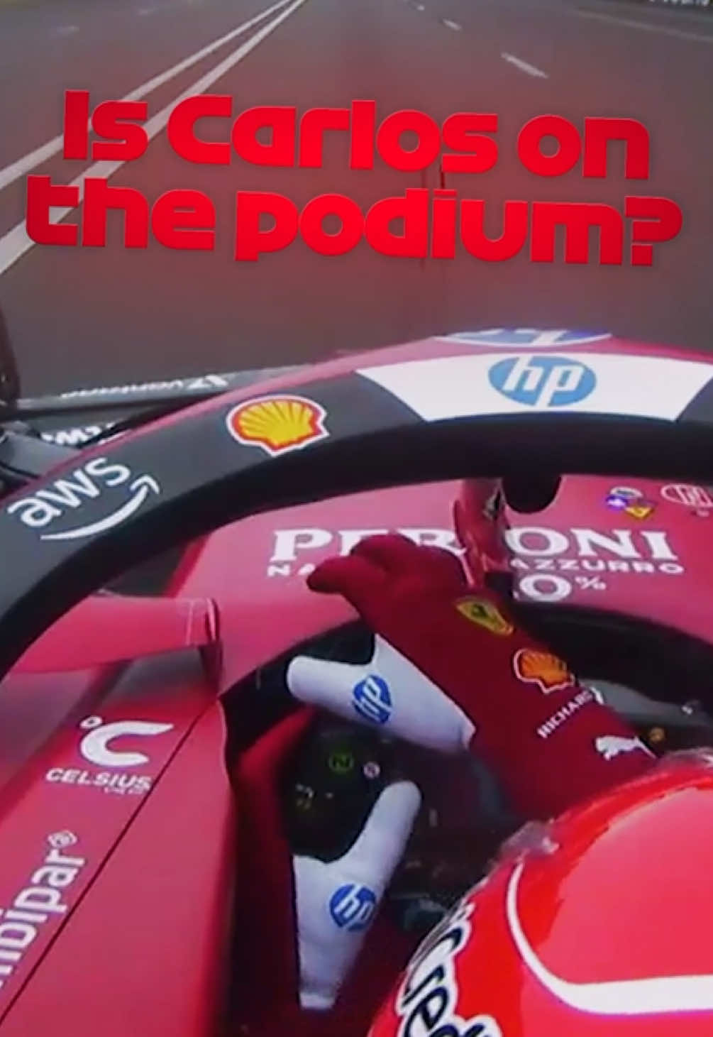 had enough charlos content yet? no? good same here ❤️‍🔥 #f1 #formula1 #azerbaijangp #charlesleclerc #carlossainz 