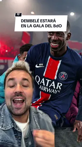 Dembelé estará en la gala. #DeportesEnTiktok #dembele #lamineyamal #balondeoro Si 