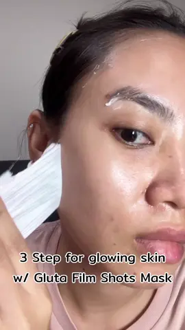 อะไรใหม่ๆ อีกแล้ว มาส์กไร้น้ำแต่มาส์กแล้วหน้าฉ่ำ ใช้ง่ายพกพาสะดวกด้วย #GlutaFilmShots #Skincare #reviewbeauty #มาส์กไร้น้ํา #glowingskin 