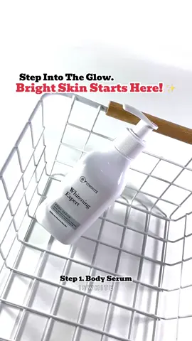 Step Into The Glow. #GlowOnPoint #BodySerumDoneRight #WhiteningExpert  #GlowThatStays #ISWHITEGlowUp 