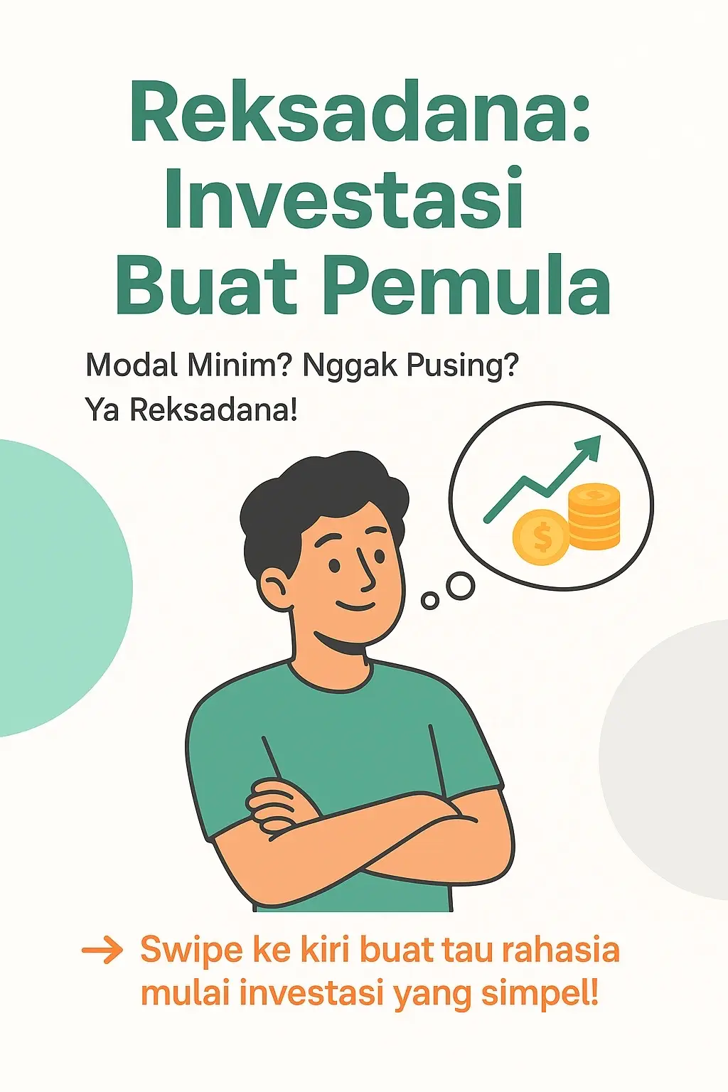 Pengen investasi tapi modal sedikit dan nggak mau ribet? Yuk, kenalan sama si Reksadana! #finansial #investasipemula #investasi #reksadana #saham 