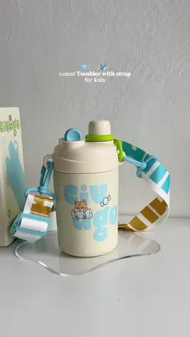 Uyy ang cute nitong tumbler for kids☺️💙 #civagotumbler #kidstumbler #minitumbler #tumblerwithstrap #christmasgift 