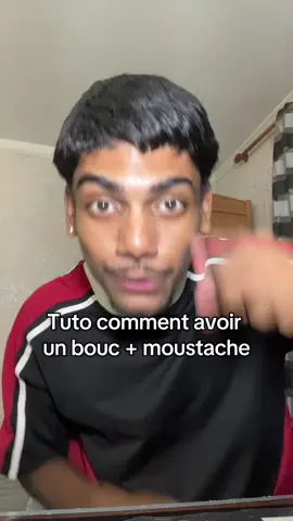 Tuto comment avoir un bouc + moustache #pourtoi #fyp #🐅 #GlowUp 