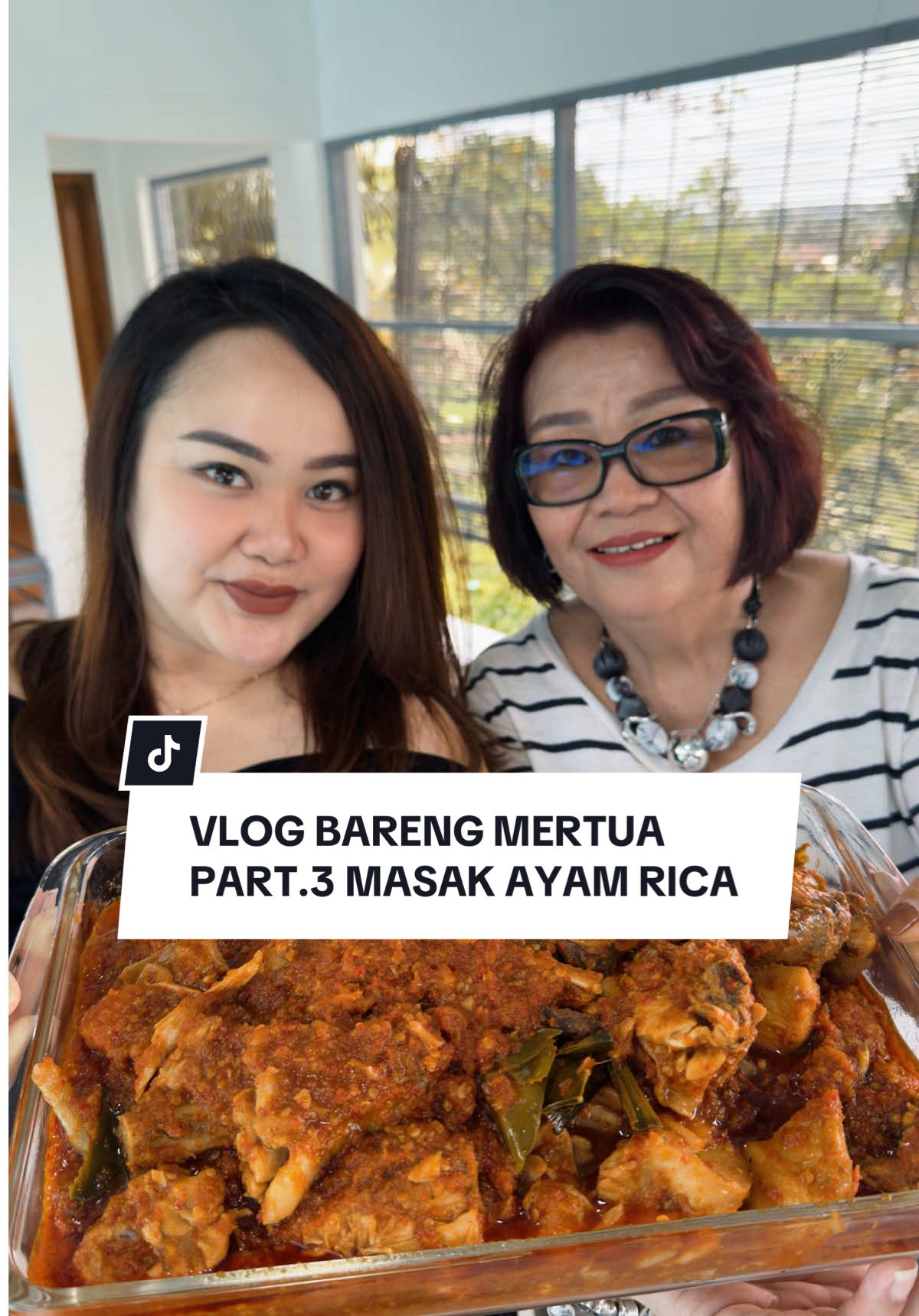 VLOG BARENG MERTUA PART.3😍🤗 Tonton videonya sampai akhir ya,ada pesen2 dikit dari Mami Mertua untuk kalian followersku~💕 #fyp #resep #Vlog 