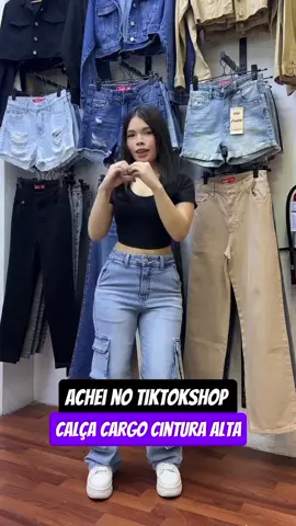 calça cargopants feminina do tiktokshop #cargopants #cargo #tiktokshop 