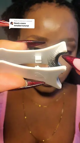 Replying to @joyce.jo_  They set comes with a manual and initial practice  is required. They get easy with time and you finally wear them in seconds.  #lashes #magneticeyelashes #eyelashextensions #nairobi #eyelashtutorial 
