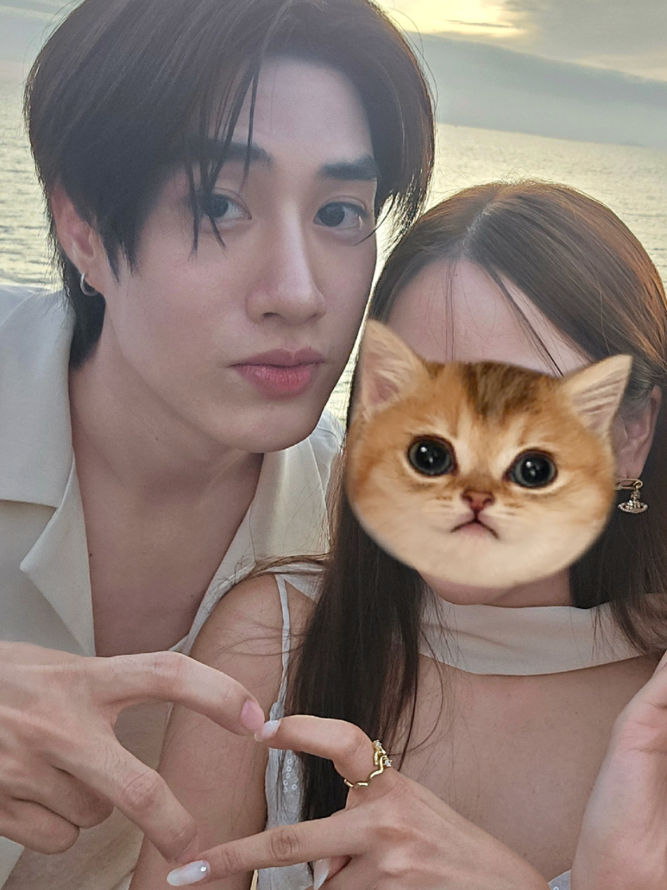 I told sunset about you  ♡ #TLE_mtm ₊♪ ⸒⸒ DrAllySpecialTripWithTleFirstOne #DrAllyxTleFirstOne1stTrip