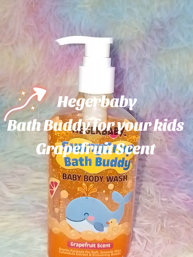 New Product ni Hegerbaby Sunny Drop Bath Baby, with Gentle Formula for Soft & Smooth Skin Calendula Extract & Dissolving Beads Grapefruit Scent 320 ml Sobrang Bango nya promise n nakakaadik Lalo amuyin c baby☺️ #hegerbaby #hegerbabysunnydropbuddybath 