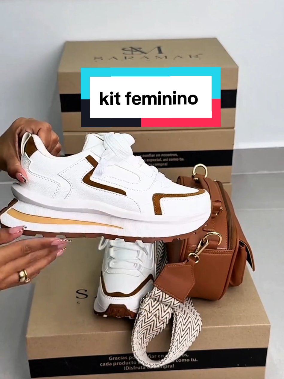Conjunto feminino Tênis bolsa Feminina #conjutofeminino #tenis #tenisfeminino #bolsafeminina #kitfeminino 