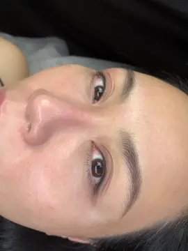 Chị khách thích form sợi rậm rạp, dày lông #phunxamthammy #hairstroke #phunxam #pmu #lamdep 