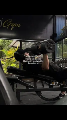 Solo hazlo…#gym #fyp #motivation #discipline #fitnessmotivation 