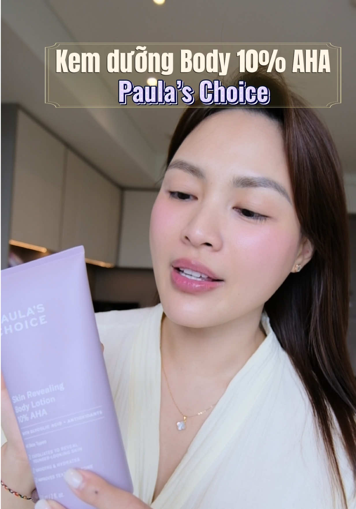 Ce nào hay bị mụn lưng, da body sần, thâm xỉn màu thì thử e kem body 10% AHA của #Paulaschoice này nhé. Chân ái thực sự luôn ý #kembodyaha #ahapaulaschoice #kembody #bodycare 