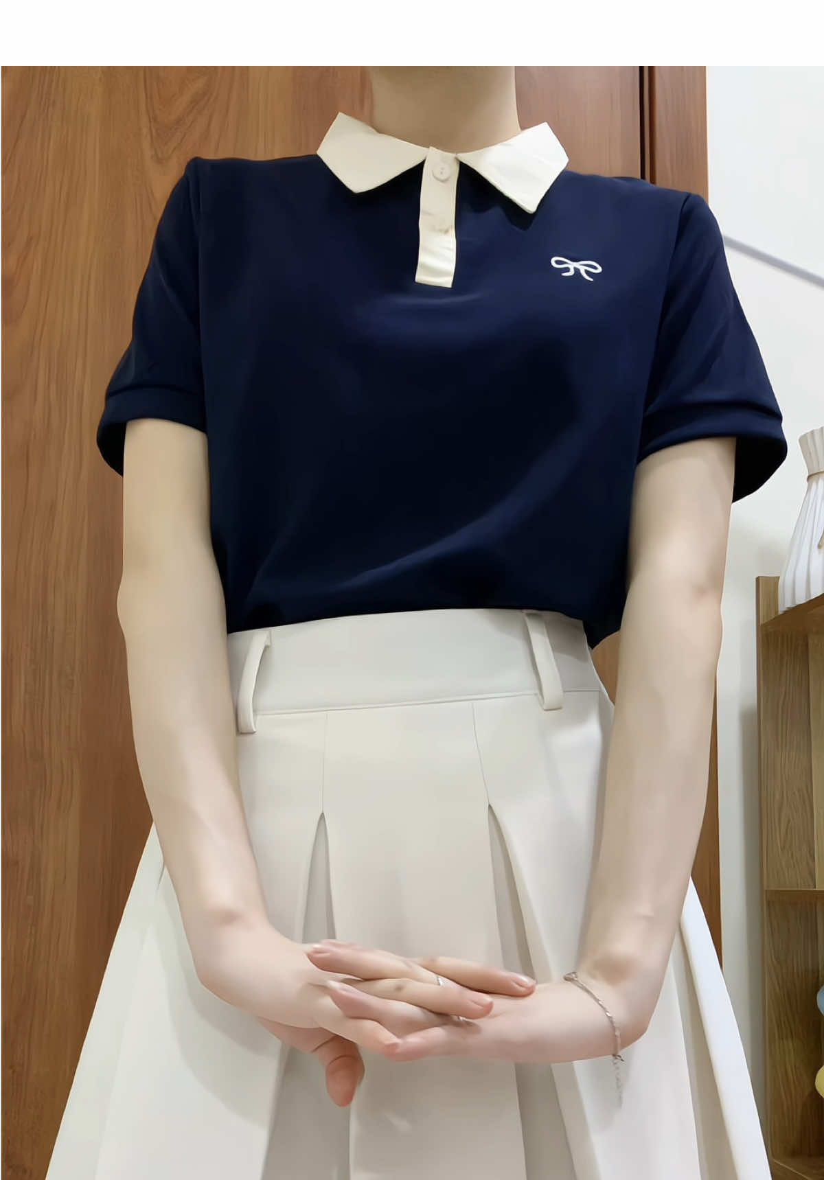 Polo basic chi hssv #aopolonu #polo #aothunpolo #aothuncobe #reviewlamdep 