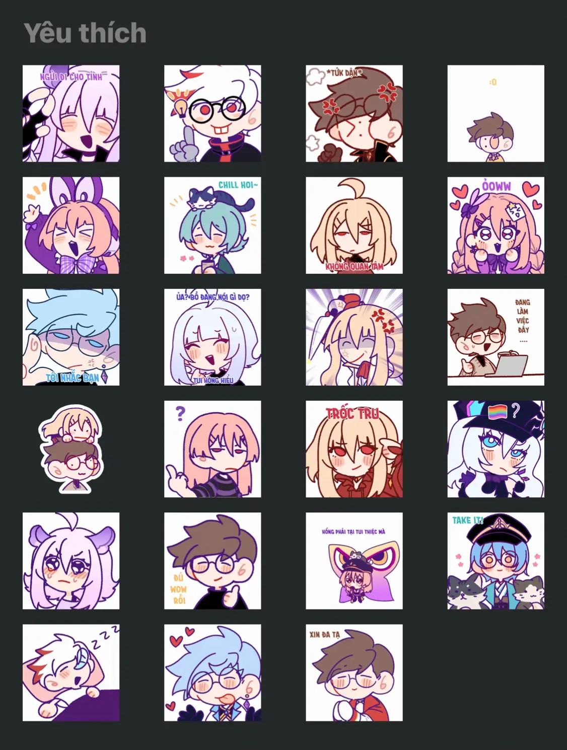 tui share vài cái sticku vẽ bậy để spam với bạn -))  #aov #thorneiggy #thorneaov #iggyaov 