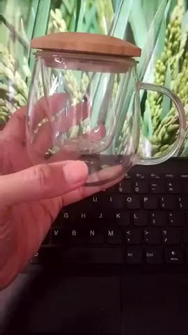 Rekomendasi Gelas Saringan Teh, Rempah Tahan Panas Tutup Kayu  #Gelassaringanrempah #tahanpanas #gelasestetik