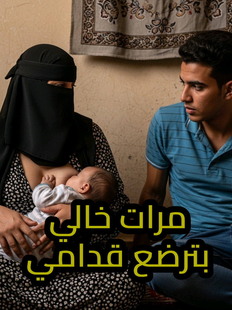 مرات خالي بترضع قدامي #تريند #viralvideos 