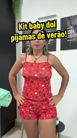 Adorei esses pijamas pro calor! #TikTokShopChegou 