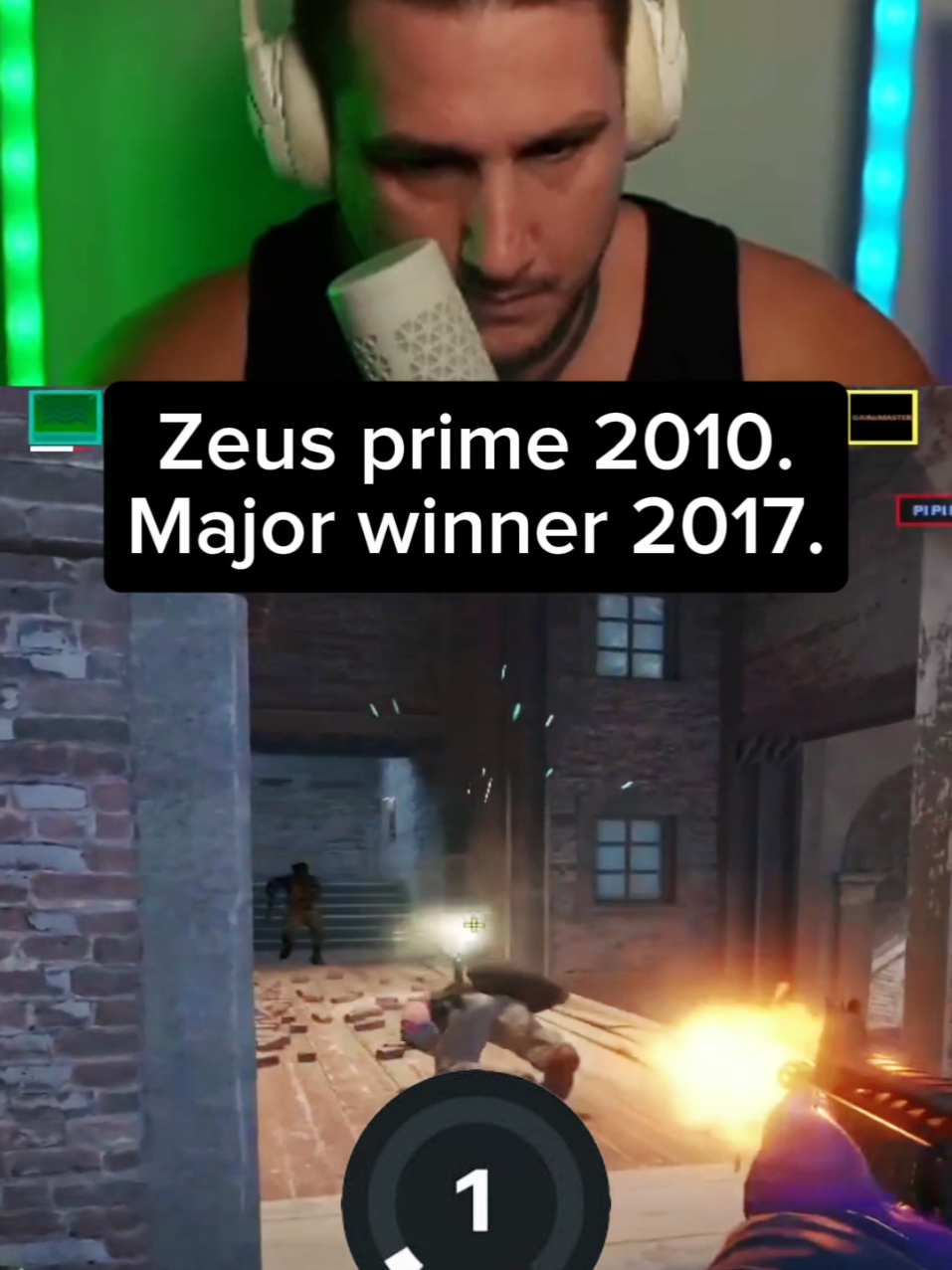 Даня Зевс делает 4 кила #кс2 #zeus #cs2 #csgomoments #zeuscsgo 