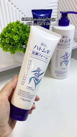Sữa rửa mặt Hatomugi Nhật Bản #suaruamat #hatomugi #suaruamathatomugi #chamsocda #lamdep 