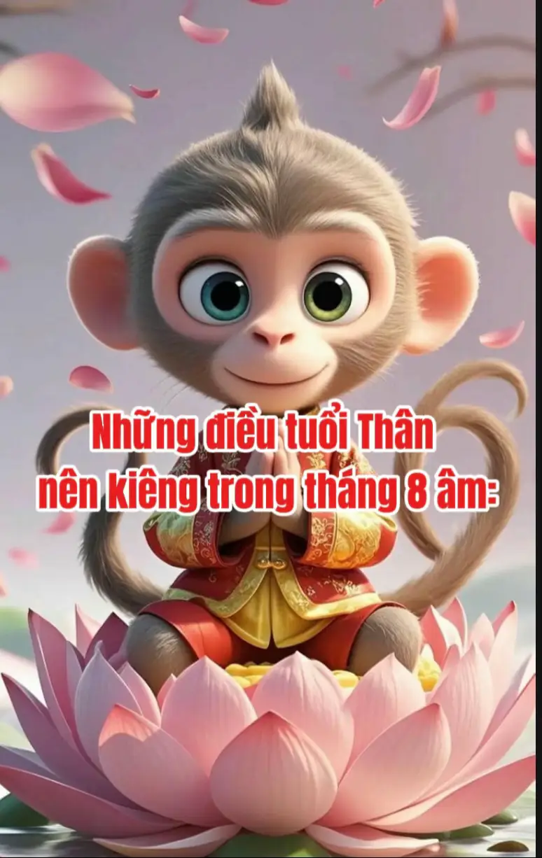 Tháng 8 âm lịch với tuổi Thân không phải để bứt phá, mà để “giữ nhịp”.  Chậm lại một chút, tập trung một chút – bạn sẽ đi xa hơn và vững vàng hơn. #tailoc  #phongthuytamlinh  #mayman 