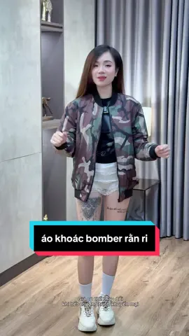 áo khoác bomber rằn ri #xuhuong #xuhuongtiktok #thoitrangnam #thoitrang #quanaonam 