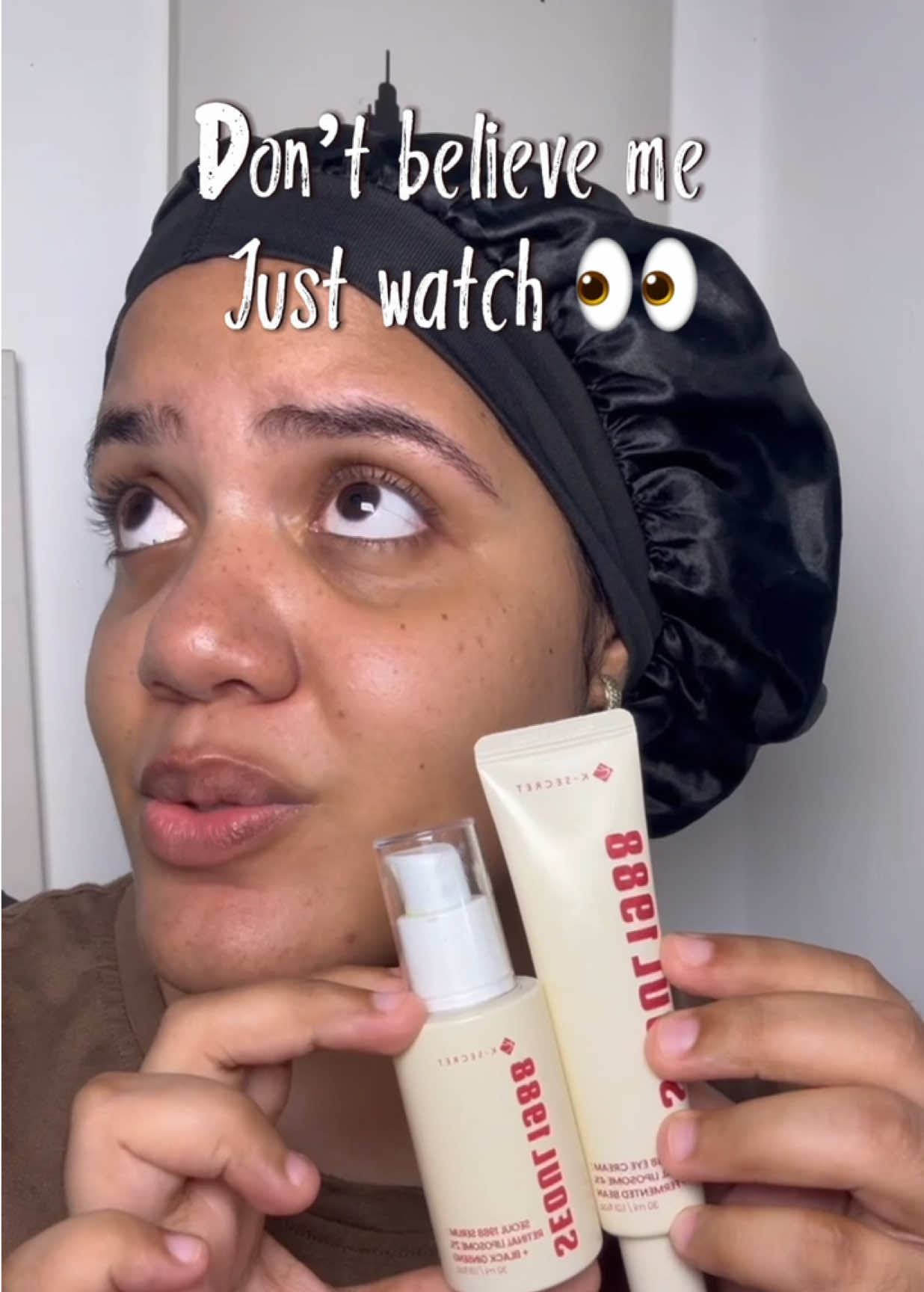 1 week with this retinal serum and this eye cream from @KSECRET GLOBAL  #ksecretglowchallenge #KSECRET #seoul1988 #Retinal #CapCut 