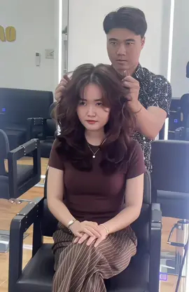 #nhậthào #hairsalon biến hình thành công 