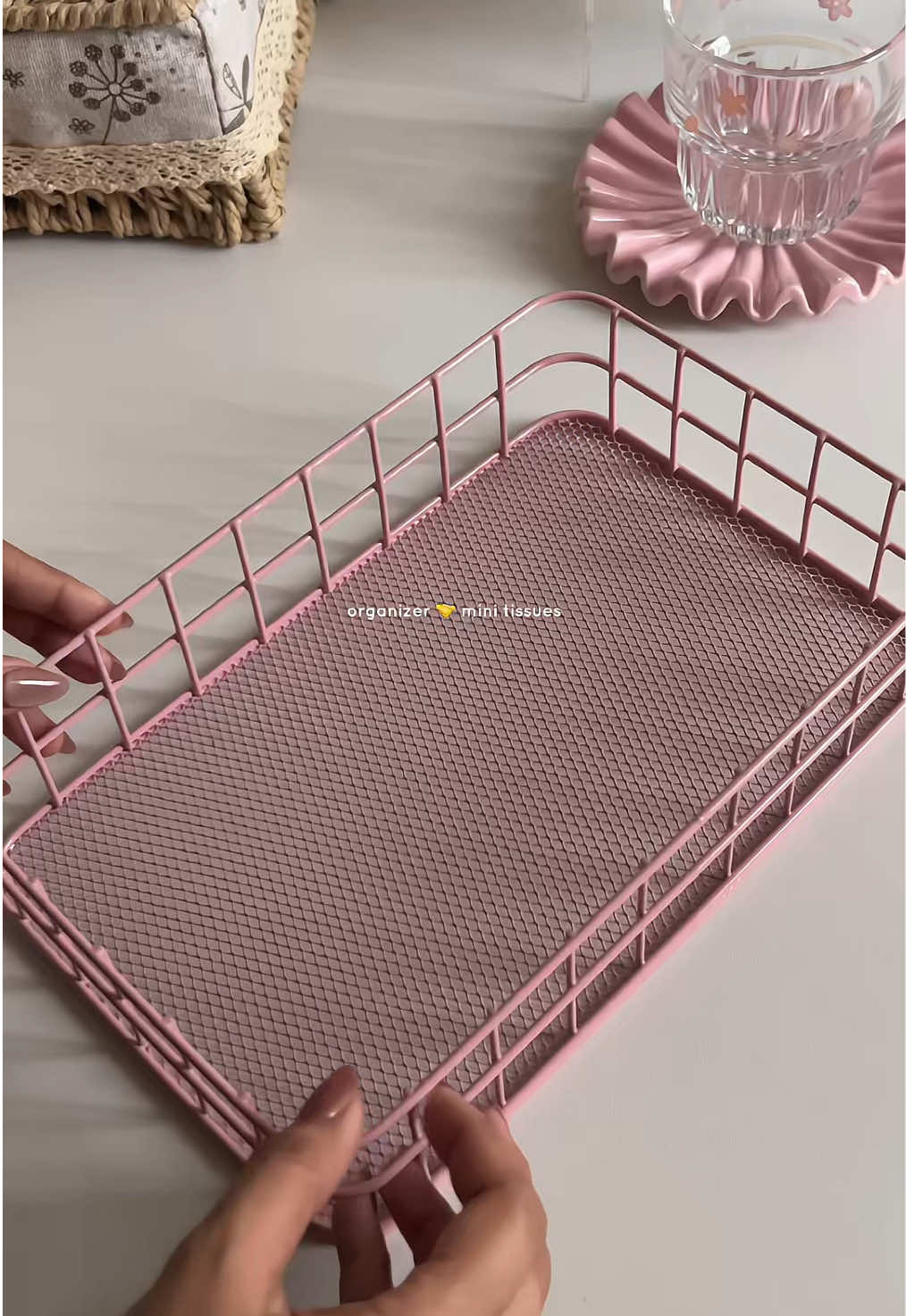 metal iron organizer!💘💫 #organizer #organizerideas #storage #fyp #viral 