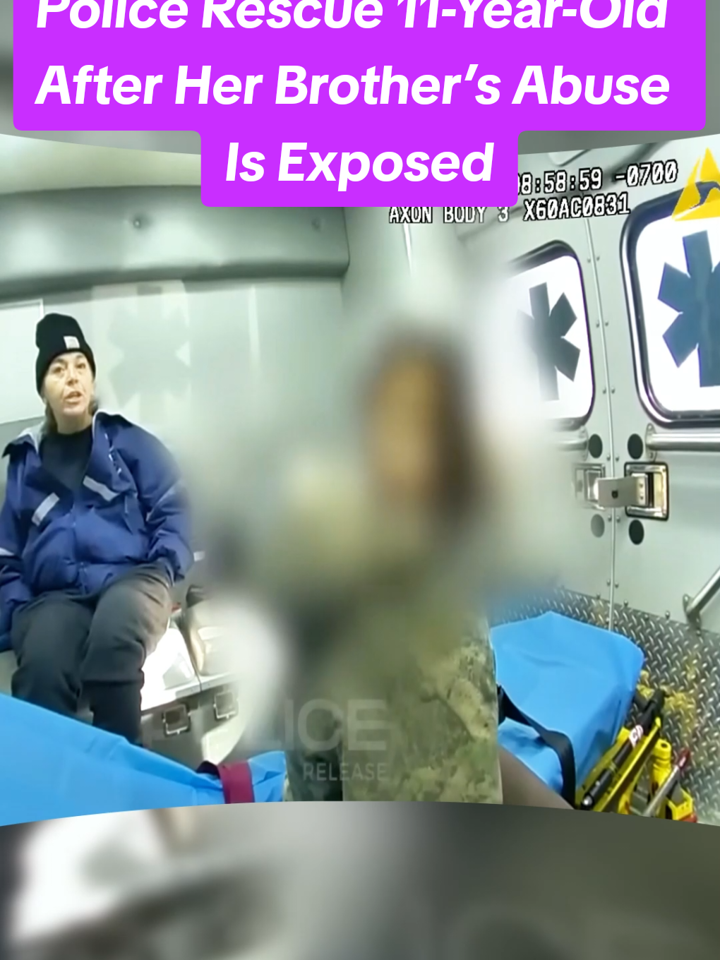 Police Rescue 11-Year-Old After Her Brother’s Abuse Is Exposed #cops #copsoftiktok 