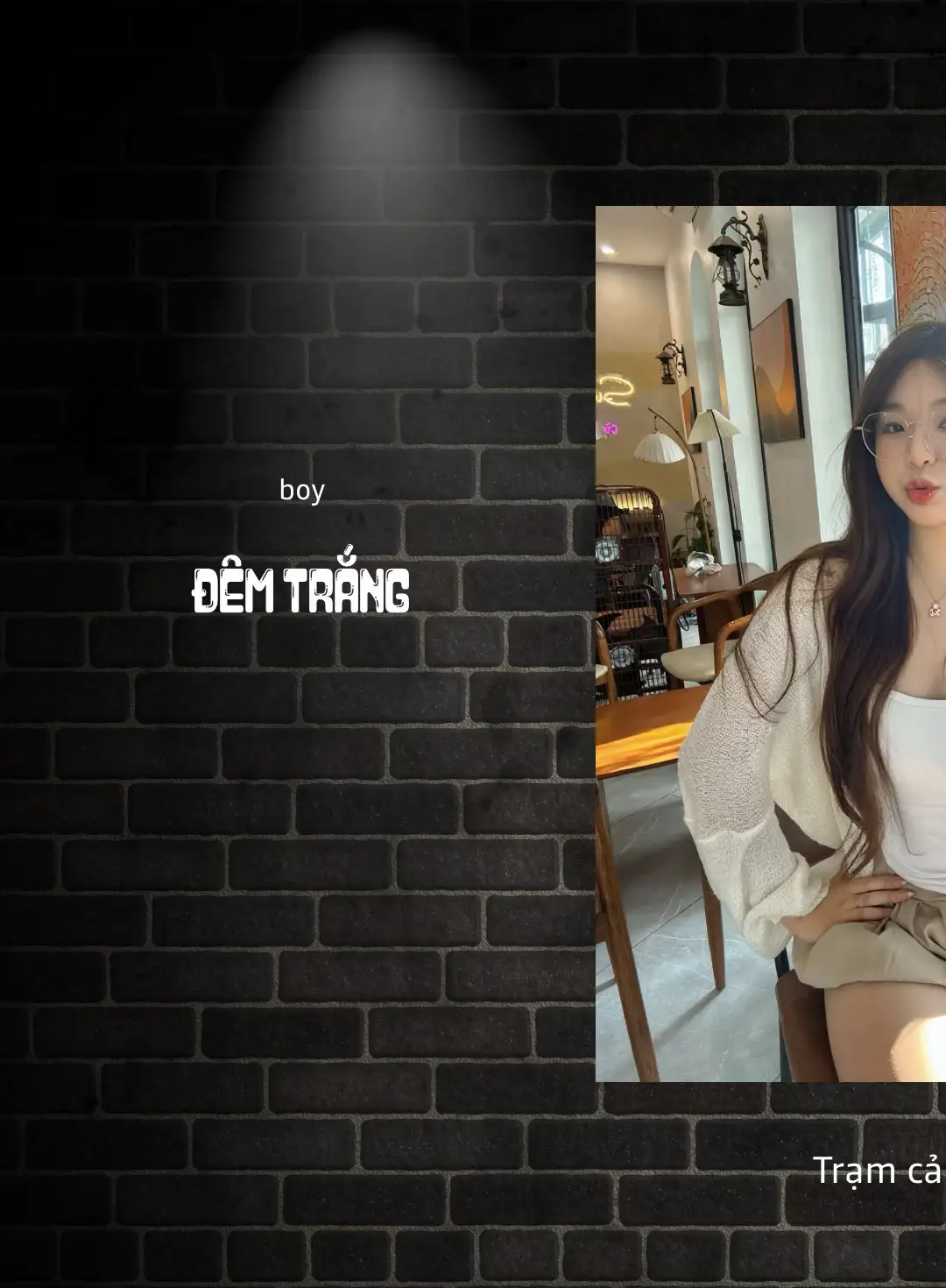 Anh muốn có em ở trong phút giây này Tại sao ta yêu nhau thế lại lìa xa? Và cứ mỗi đêm anh nhớ lại ngày xưa ấy Em có biết anh đang thế nào không? Giọt nước mắt của anh không hề rơi bao giờ Mà sao cứ phải rơi vì em? Và nếu em có nghe những lời anh đã nói Thì em hãy nhớ đến anh người nhé! #xuhuongtiktok #demtrang 