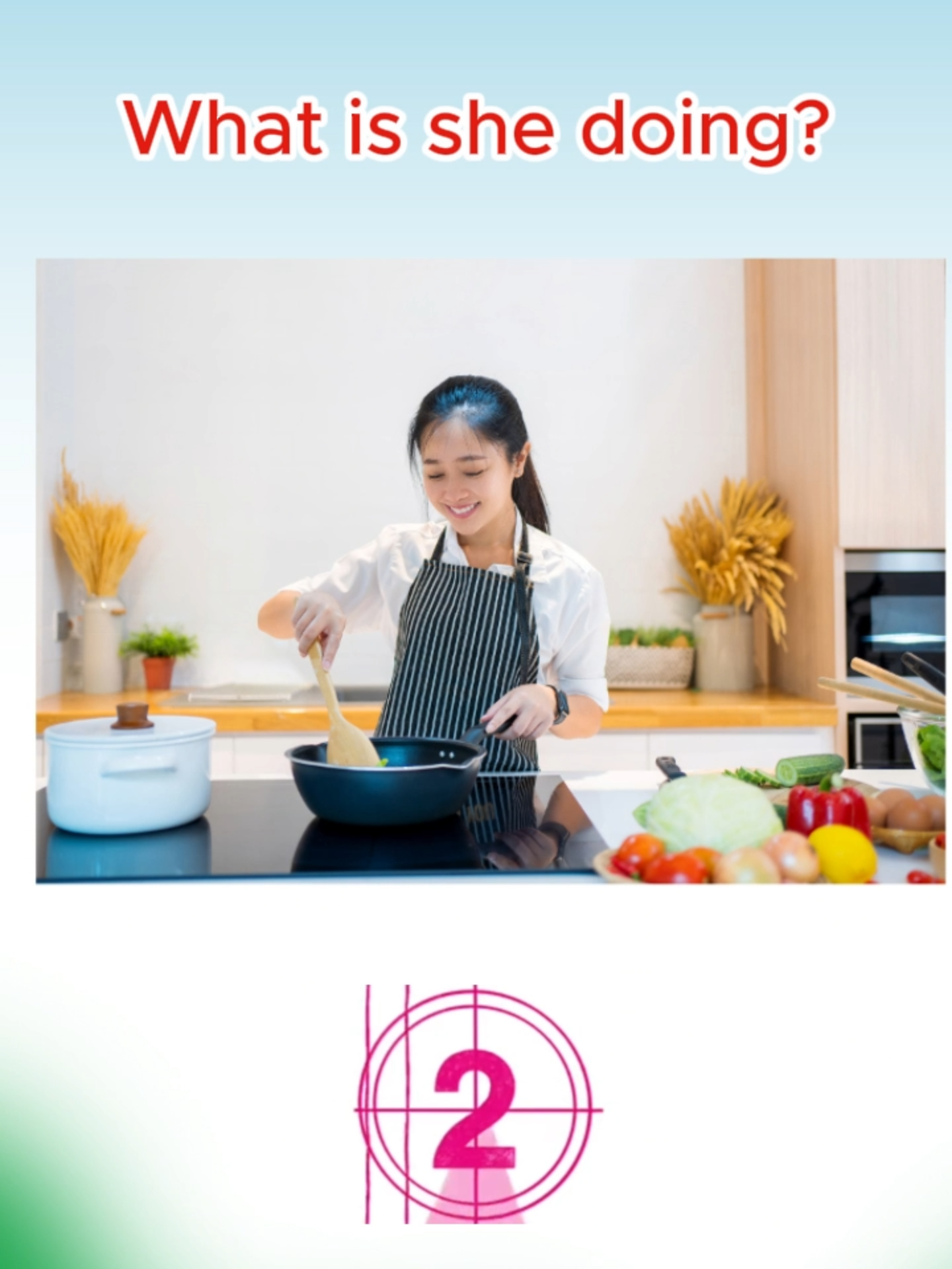 What is she doing? #english #vocabulary#learnenglish#EnglishLearning#EasyEnglish##EnglishFor Beginner#LearnEnglish #learnenglishdaily #englishteacher ##EnglishTeacher #SimpleEnglish #Mrs.nadzir ##englishpractice#englishvocabulary #speakenglish #Englishstudy #fyp #fypシ゚ #foryou #foryoupage❤️❤️