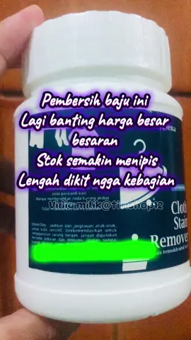 Amankan setok nya sekarang beli di🛒lengah dikit ngga kebagian#penghilangnoda #stainremover #serbukajaib #wibgajian #foryoupage 