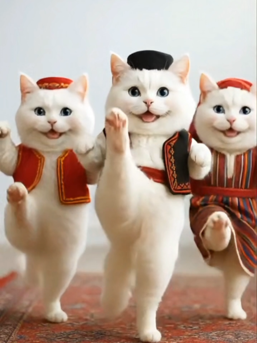 🐱HALAY🐱 #dance #viral #keşfet #halay #kedi 