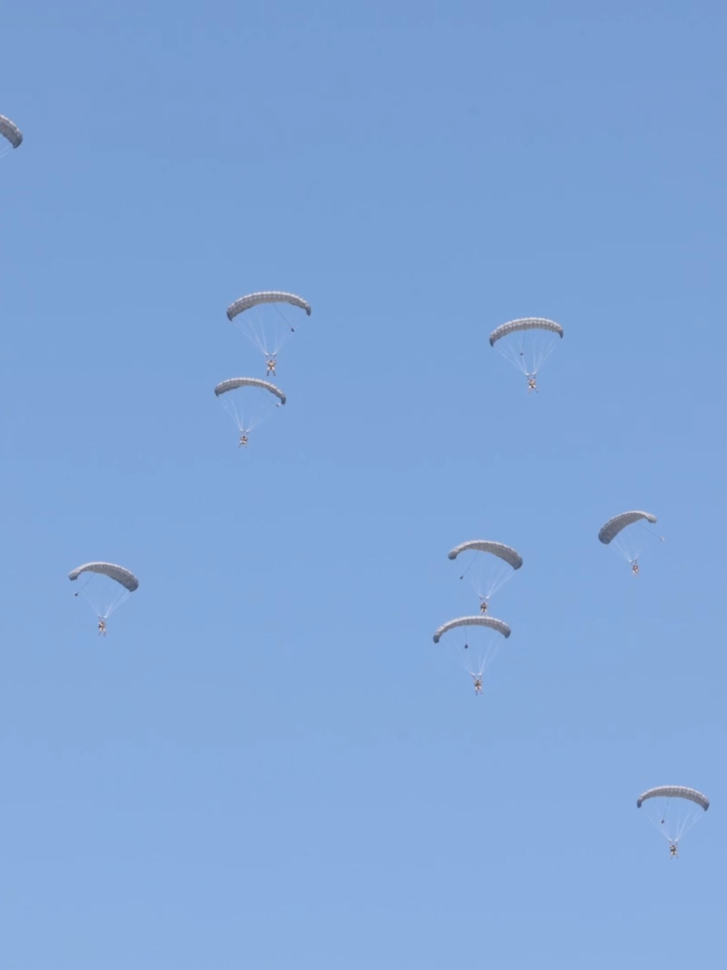 US Marines and Multinational Forces Perform Parachute Training