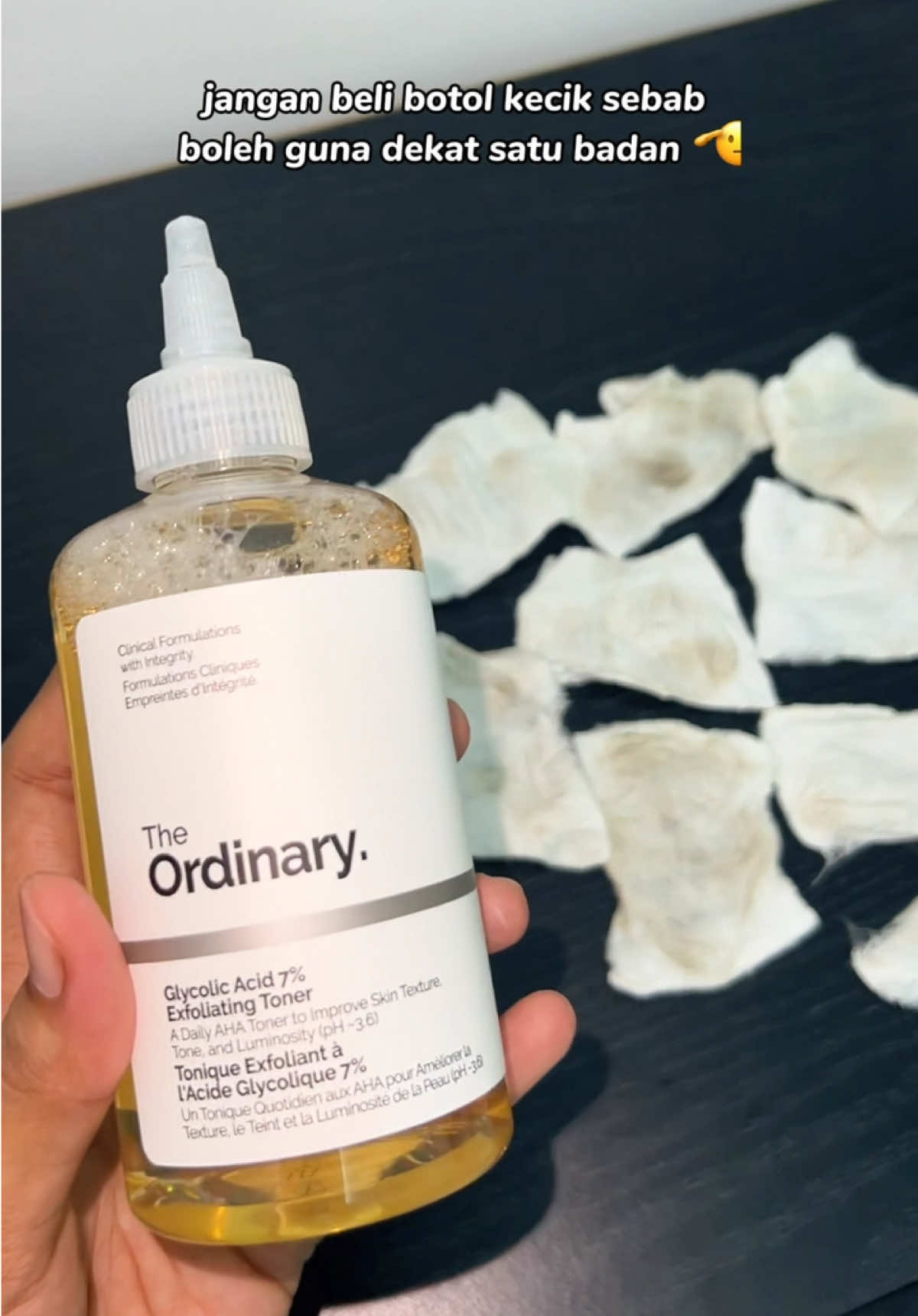 #glycolicacid #exfoliate #affiliatemarketing #racuntiktokshop #theordinary 