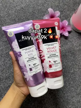 #foryoubeauty #fypシ #scarlettbodyserum #scarlettbodylotion #parfumscarlett 