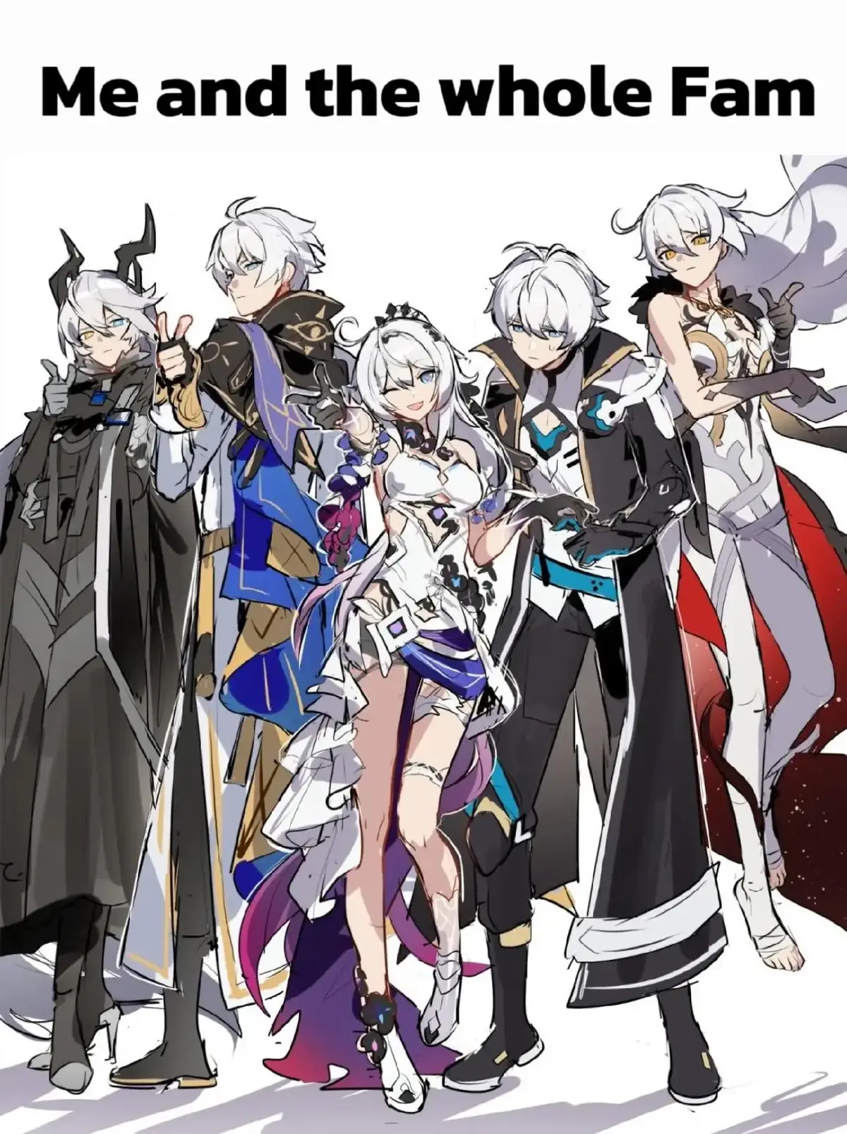 Real Me and Who @kia_kaslana @terikaslana @koseta_kaslanagix   (Hoyoverse needs to add more Kaslanas and we have an army of Kaslanas)   #Phainon #Kaslana #HonkaiStarRail  #Honkaiimpact3rd #fyp 