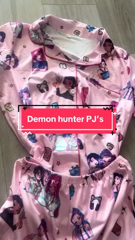 My daughter loves these Pjs 🩷🩷💜💜 #kidsbirthday #kpopdemonhunter #demonhunter #presentideas #tiktokviral 
