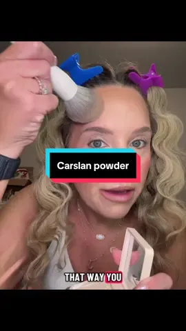 Yall this @carslan_us mattifying waterproof powder is that good!! #makeup #matureskin #tiktokshop 