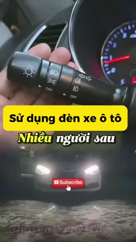 Sử dụng công tắc đèn đúng cách ✅ #hochiminh #kinhnghiemlaixe #kynanglaixe #viral #tiktok 
