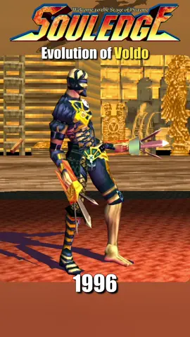 Evolution of Voldo #soulcalibur 