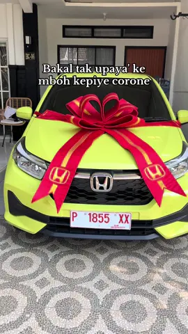 Brio Satya Tipe E Warna Lemon 🤲 Harga OTR mulai 183jt (belum dipotong diskon) Kredit DP mulai 20jt an aja Info Promo dan Simulasi Kredit : ☎️ 082244996500 ASIF HONDA ISTANA JEMBER #brio #jember #hondaistanajember #fy #4u 