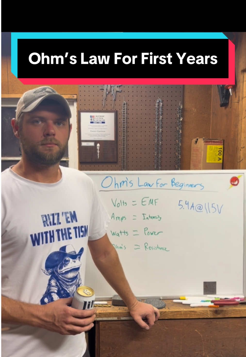 Here’s part 1 of a 2 part series for any first years that might need help with Ohms Law. Let me know if you have any questions. #electriciansoftiktok #LearnOnTikTok #fypシ 