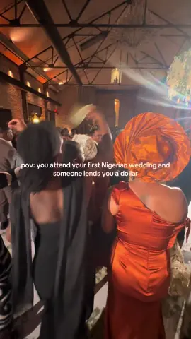 note to self: bring dollar bills next time 😭 #nigeriantiktok #nigerianwedding 