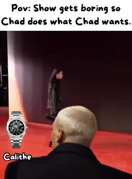 Marlon is crazy. #marlon #bp #chad #fashion #show 