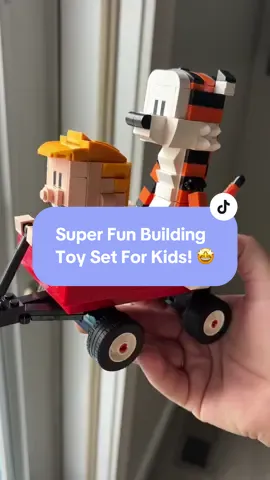 Such a fun build! Kids can build their own adventure with 358 colorful blocks—then push, turn, and play with real moving wheels! 🎉 Makes a great Christmas gift! 🤩 #buildingbricks #buildingtoys #kidstoys #kidsgifts #giftsforboys #KidsBuildingFun #AdventureToySet #TigerAndBoyBlocks #CreativeKidsPlay #christmasgiftideas  #tiktokshopfalldealsforyou #creatorsearchinsights 
